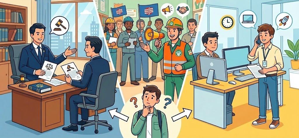 退職代行3種類の違い